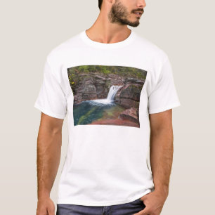 Deadwood Falls on Reynolds Creek in autumn in T-Shirt