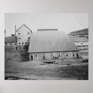 Deadwood Reduction Works Photograph Poster