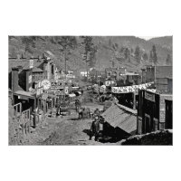 DEADWOOD, S Dakota - Wild West Mining Town 1876