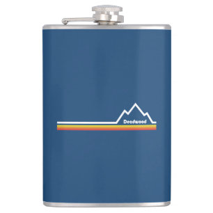 Deadwood South Dakota Hip Flask