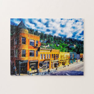 Deadwood South Dakota. Jigsaw Puzzle