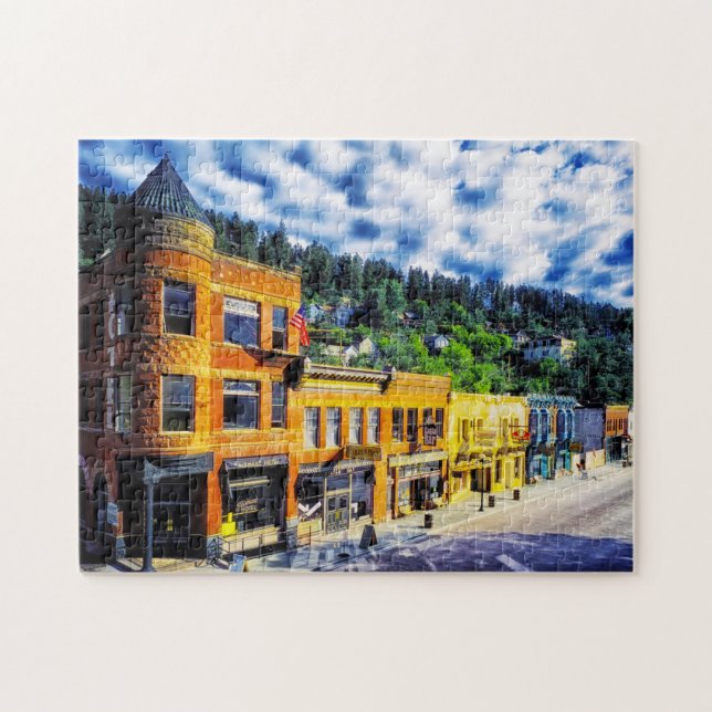 Deadwood South Dakota. Jigsaw Puzzle (Horizontal)