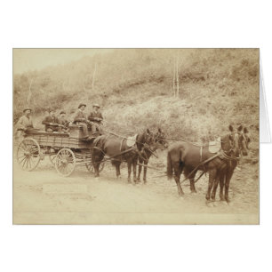 Deadwood Treasure Wagon and Guards with $250,000 