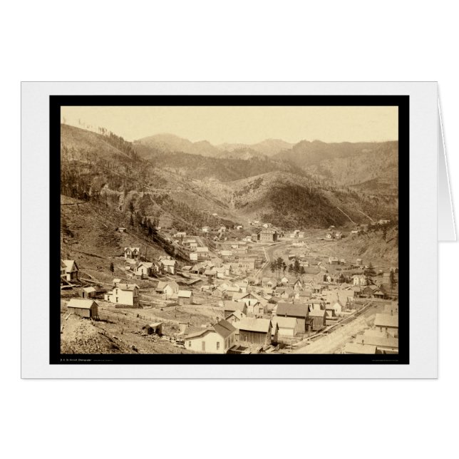 Deadwood Viewed from Engleside SD 1888 (Front Horizontal)