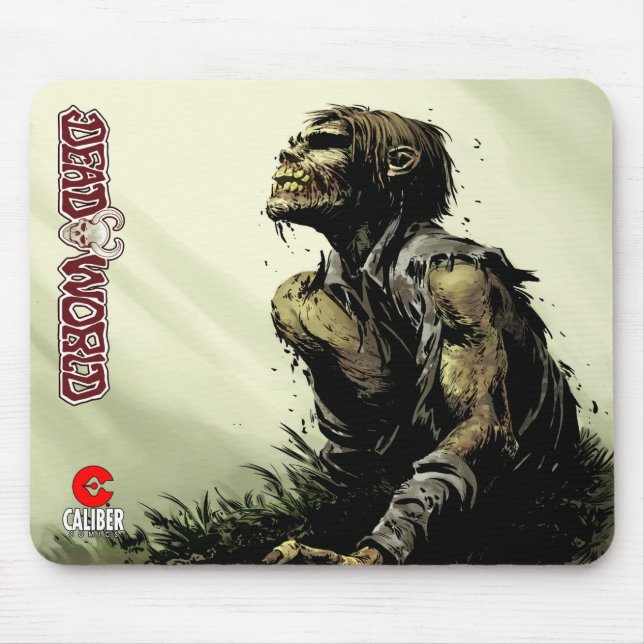 Deadworld rising zombie mouse pad (Front)