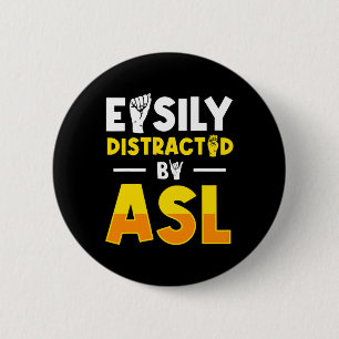 Deaf Awareness And Sign Language 3 2 Inch Round Button