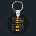 Deaf Awareness Month Coffee Asl Lover Trendy Love  Keychain<br><div class="desc">Deaf Awareness Month Coffee Asl Lover Trendy Love Deaf Commu 1</div>