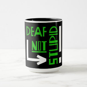Deaf Disability Awareness Mug