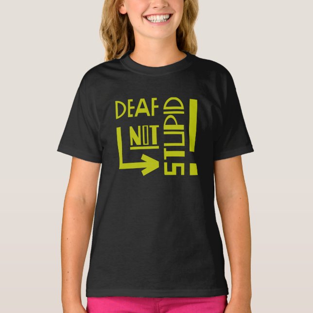 Deaf Disability Awareness T-Shirt (Front)