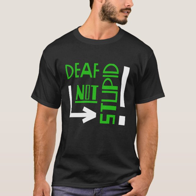 Deaf Disability Awareness T-Shirt (Front)