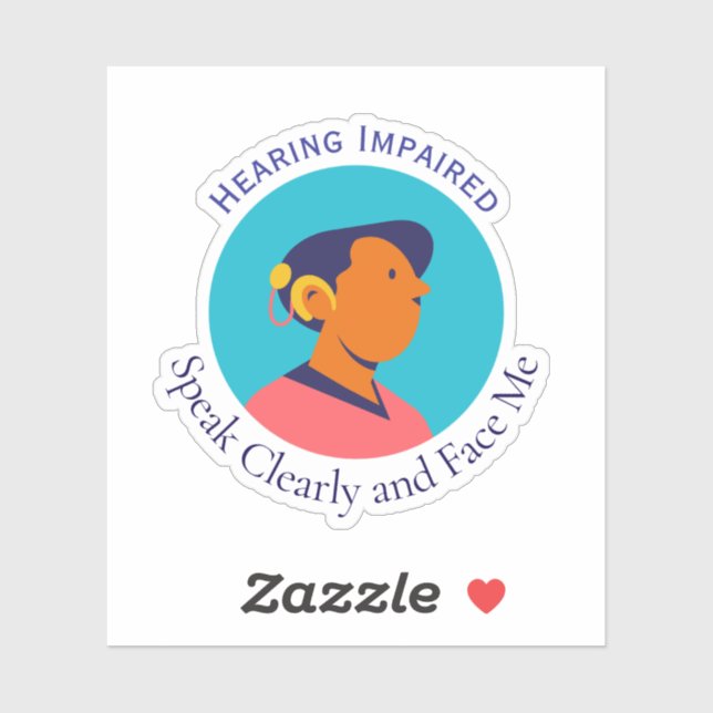 Deaf Person Symbol (Sheet)