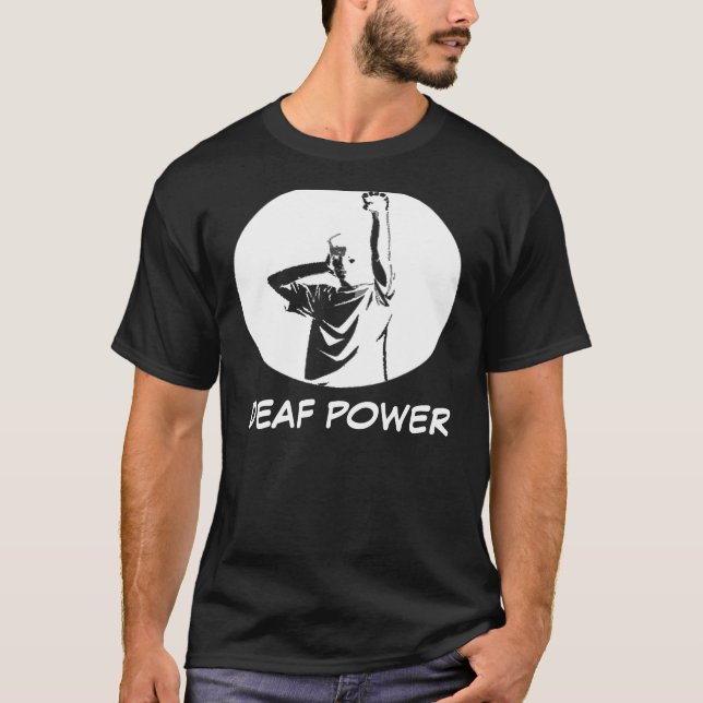 DEAF POWER T-Shirt (Front)