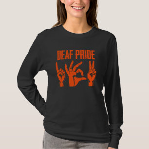 Deaf Pride Sign Language T-Shirt