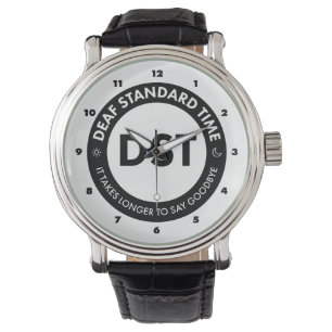 Deaf Standard Time Watch