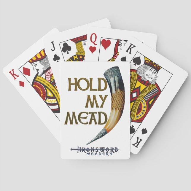 Deal 'em or drink playing cards (Back)