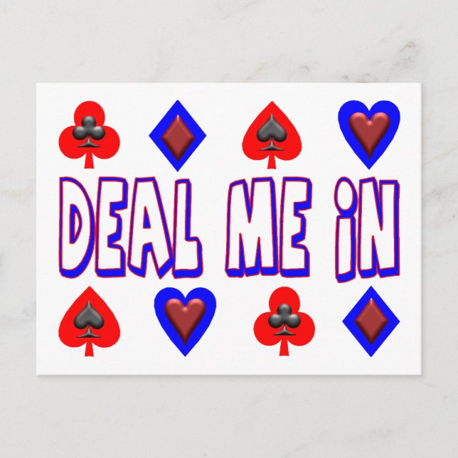 Deal Me In Playing Cards (Front)