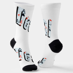 Deal: Poker Picture Logo Made From Aces, Socks