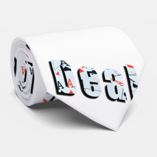 Deal: Poker Picture Logo Made From Aces, Tie