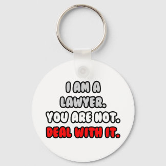 Deal With It ... Funny Lawyer Keychain