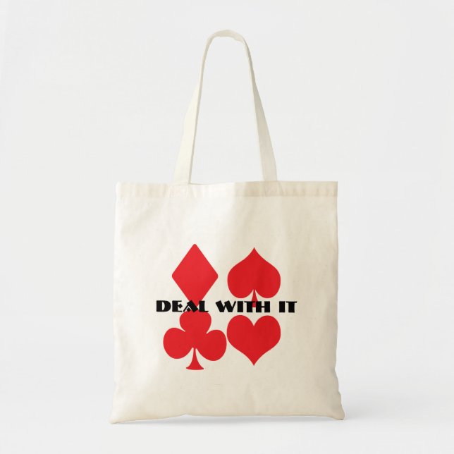 Deal With It tote Bag (Front)