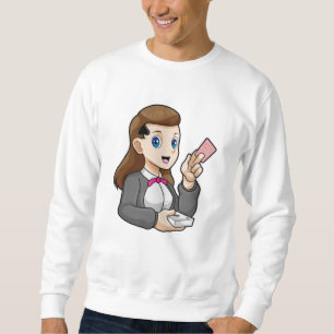 Dealer at Poker Sweatshirt