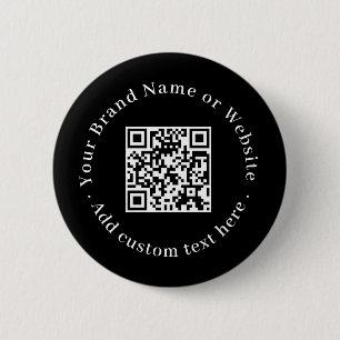 Dealership QR Code   Promotional Car Marketing  2 Inch Round Button