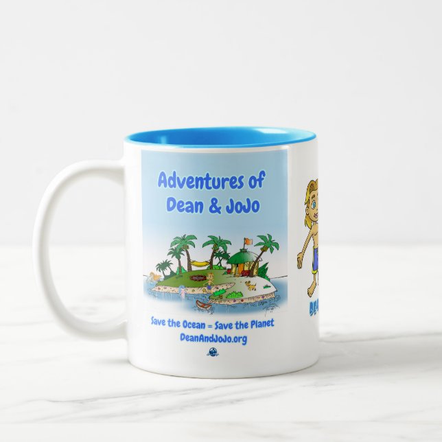 Dean and JoJo Island Adventures Mug (Left)