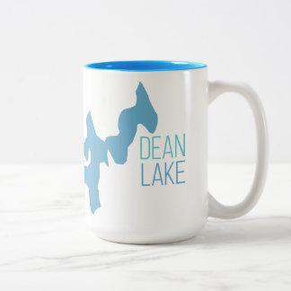 Dean Lake, Grand Rapids, Michigan Two-Tone Coffee Mug