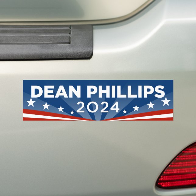 Dean Phillips 2024 Bumper Sticker (On Car)