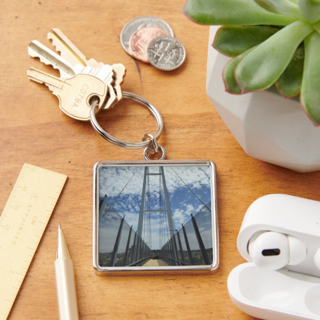 Dean Street Pedestrian Bridge Pathway to the Sky Keychain (Desk)