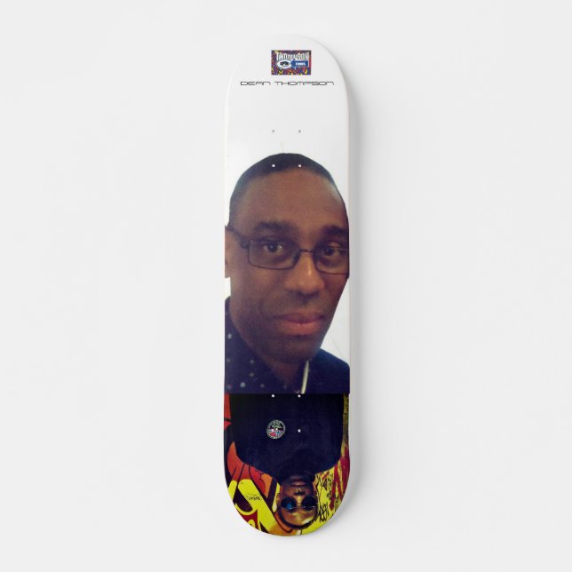 DEAN THOMPSON   JMT  7 3/4" Skateboard Deck (Front)