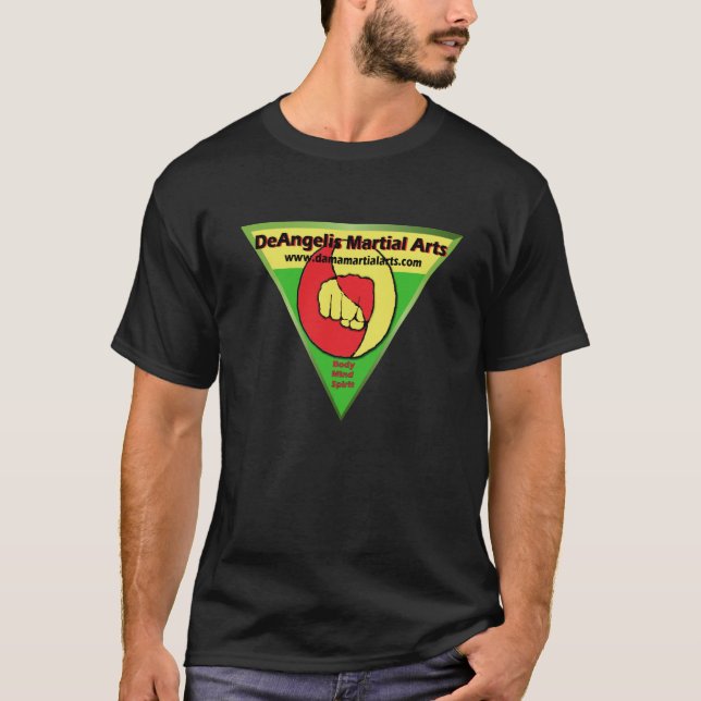 DeAngelis Martial Arts Tshirt new style (Front)
