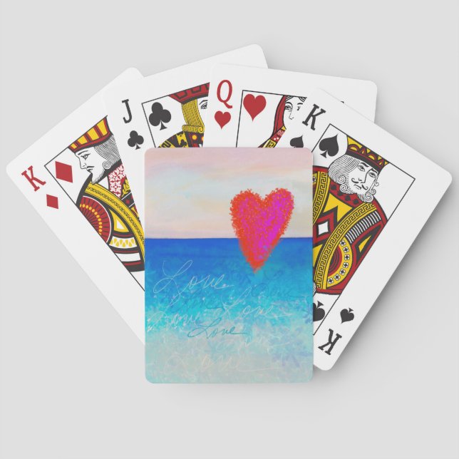 Deanna Day Love Playing Cards (Back)