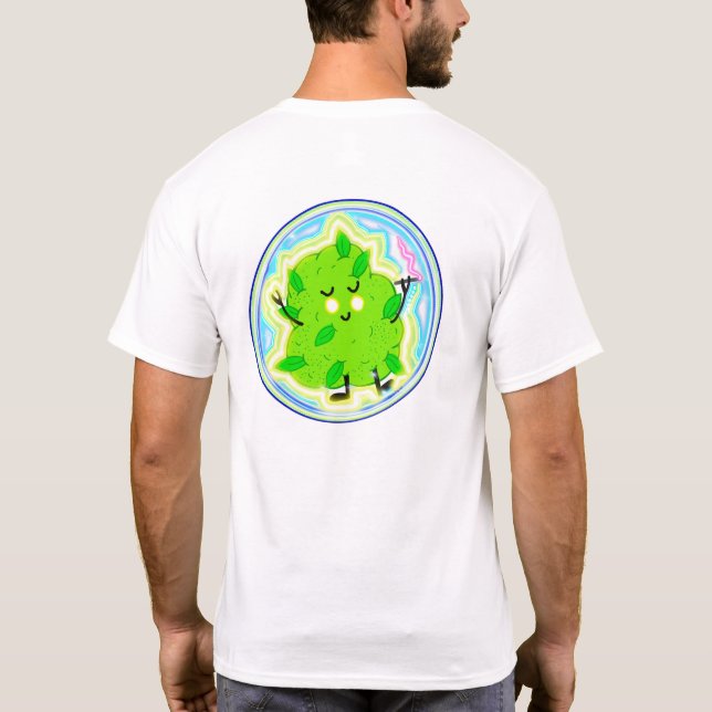 Deanna Day Men's Basic Nugg T-Shirt  (Back)