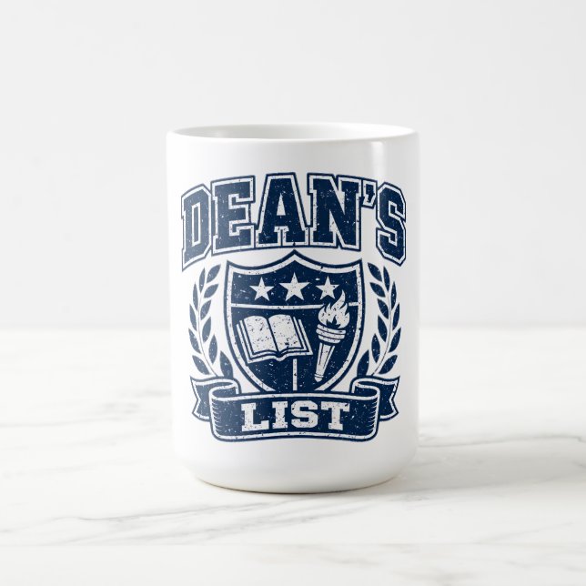 Dean's List – Academic Achievement College Coffee Mug (Center)