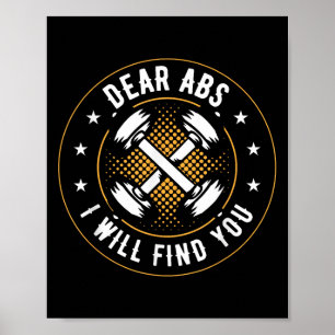Dear Abs I Will Find You  Poster