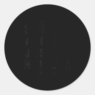 Dear America Sorry About Josh Hawley  Classic Round Sticker