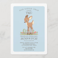 Dear Boy Little Deer Child's Birthday Party