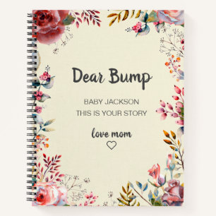 Dear Bump Keepsake Pregnancy Journal