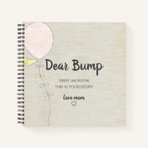 Dear Bump Keepsake Pregnancy Journal