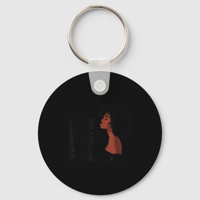 Dear Canada We Hate Him Too Activism Protest Vinta Keychain (Front)