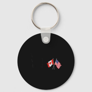 Dear Canada We Hate Him Too  Keychain