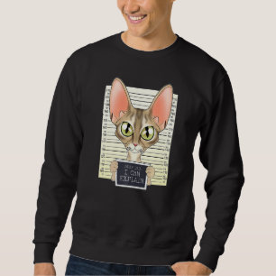 Dear Dad I Can Explain I Devon Rex Cat Dad I Devon Sweatshirt