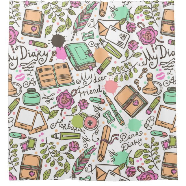 Dear Diary Pattern (Front)
