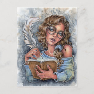 Dear Diary Postcard