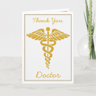 Dear Doctor Thank You Card