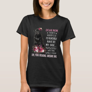 Dear Dog Pug Mom Happy Mother's Day T-Shirt