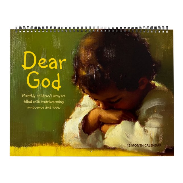 Dear God Calendar (Cover)