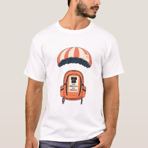 "Dear God, This Parachute is a Knapsack"  T-Shirt