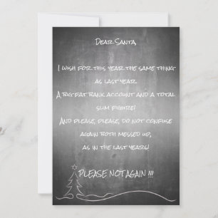 Dear good Santa